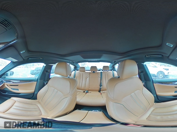 2017 BMW 5 Series 540i xDrive with VIN WBAJE7C34HWA03836, listed as a Copart auction lot 49574625 with Not provided miles and Salvage title. Bid and sale history available at DreamBid. Image 14.