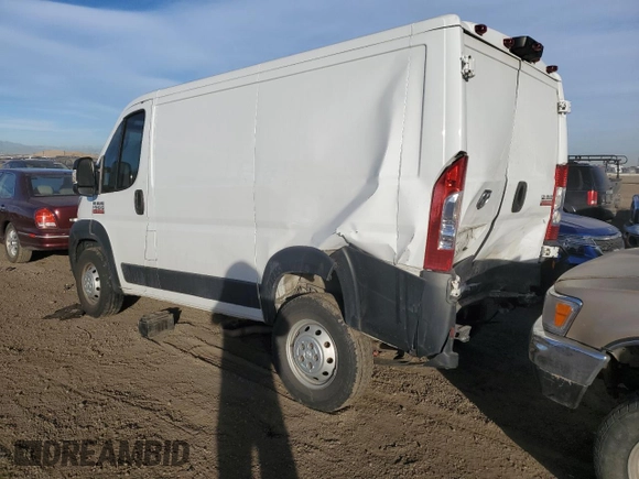 2019 Ram ProMaster Cargo with VIN 3C6TRVNG5KE505720, listed as a Copart auction lot 85590524 with Not Provided miles and Salvage Title. Bid and sale history available at DreamBid. Image 2.