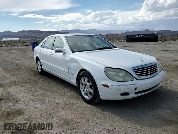 2000 Mercedes-Benz S-Class with VIN WDBNG75J0YA111650, listed as a Copart auction lot 63866844 with 245,363 mi miles and Salvage Title. Bid and sale history available at carsss.com. Image 11.