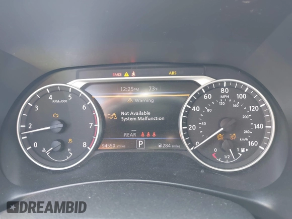 2021 Nissan Sentra SR with VIN 3N1AB8DVXMY238486, listed as a IAAI auction lot 42042979 with 94,550 mi miles and . Bid and sale history available at DreamBid. Image 7.