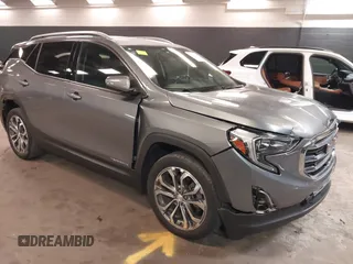 2019 GMC Terrain SLT with VIN 3GKALVEX0KL309931, listed as a IAAI auction lot 42053280 with 41,075 mi miles. Bid and sale history available at carsss.com. Image 1.