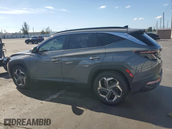2024 Hyundai Tucson Limited with VIN 5NMJE3DE7RH384644, listed as a Copart auction lot 50822915 with 5,398 mi miles and Non Repairable. Bid and sale history available at DreamBid. Image 2.