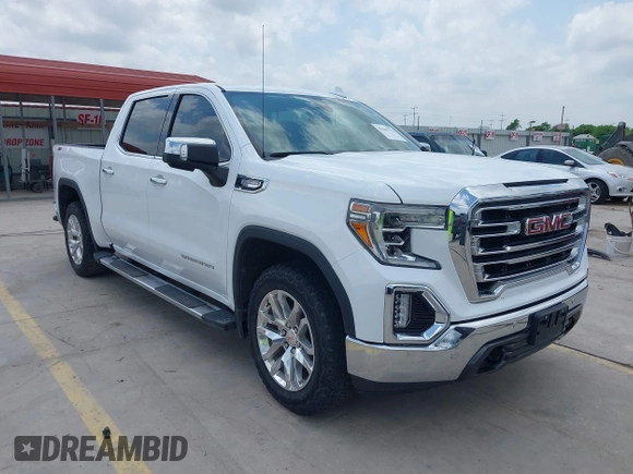 2019 GMC Sierra 1500 SLT z VIN 3GTU9DED4KG197425, wystawiony jako IAAI lot #42105713 z przebiegiem 103 061 mil mil oraz . Historia ofert i sprzedaży dostępna na DreamBid. Obrazek 1.