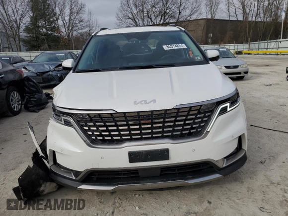 2024 Kia Carnival SX Prestige with VIN KNDNE5H3XR6398458, listed as a Copart auction lot 85314864 with 23,586 mi miles and Salvage Title. Bid and sale history available at DreamBid. Image 5.