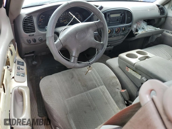 2002 Toyota Tundra SR5 with VIN 5TBRN34122S247087, listed as a Copart auction lot 53264195 with Not Provided miles and Salvage Title. Bid and sale history available at DreamBid. Image 8.