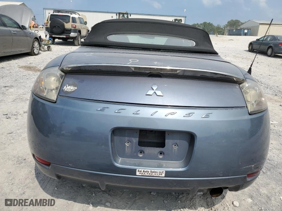 2007 Mitsubishi Eclipse GS with VIN 4A3AL25F07E059824, listed as a Copart auction lot 67555324 with 151,608 mi miles and Salvage Title. Bid and sale history available at carsss.com. Image 6.