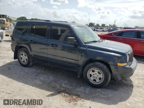 2014 Jeep Patriot Sport with VIN 1C4NJPBB6ED886934, listed as a Copart auction lot 62961255 with 118,080 mi miles and Clean title. Bid and sale history available at DreamBid. Image 4.