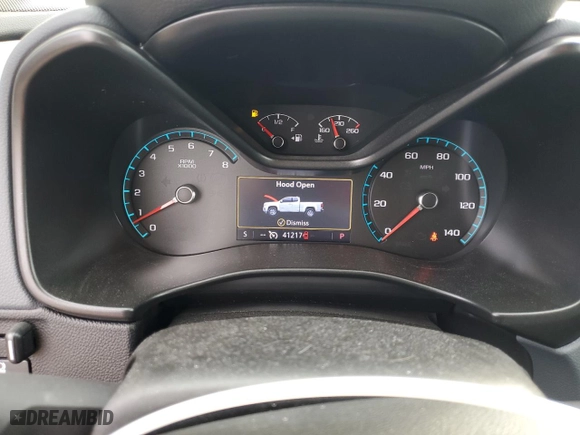 2021 Chevrolet Colorado 2WD Z71 with VIN 1GCGSDEN3M1266567, listed as a Copart auction lot 87079094 with 41,217 mi miles and Salvage Title. Bid and sale history available at carsss.com. Image 9.