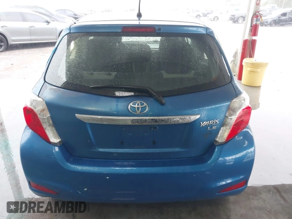2013 Toyota Yaris L with VIN JTDKTUD33DD545913, listed as a IAAI auction lot 41752043 with 201,236 mi miles. Bid and sale history available at carsss.com. Image 16.