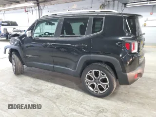 2017 Jeep Renegade Limited z VIN ZACCJBDB3HPE39829, wystawiony jako Copart lot #60573295 z przebiegiem 64 038 mil mil oraz Szkoda całkowita • Salvage title. Historia ofert i sprzedaży dostępna na DreamBid. Obrazek 2.