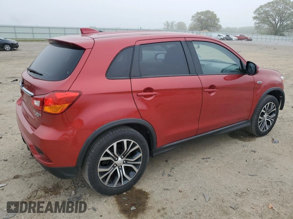 2018 Mitsubishi Outlander ES z VIN JA4AP3AU6JZ029934, wystawiony jako Copart lot #56676635 z przebiegiem 77 354 mil mil oraz Czysty tytuł • Clean title. Historia ofert i sprzedaży dostępna na DreamBid. Obrazek 3.