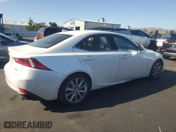 2014 Lexus IS 250 with VIN JTHBF1D26E5019024, listed as a Copart auction lot 55528605 with Not Provided miles and Salvage Title. Bid and sale history available at DreamBid. Image 3.