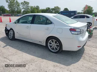 2010 Lexus HS 250h with VIN JTHBB1BA0A2028514, listed as a IAAI auction lot 40158746 with 81,862 mi miles and . Bid and sale history available at DreamBid. Image 3.