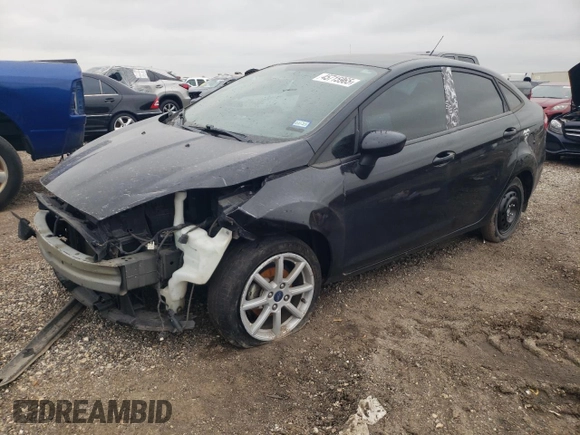 2019 Ford Fiesta SE with VIN 3FADP4BJ5KM149181, listed as a Copart auction lot 45715965 with 0 mi miles and Salvage Title. Bid and sale history available at carsss.com. Image 1.