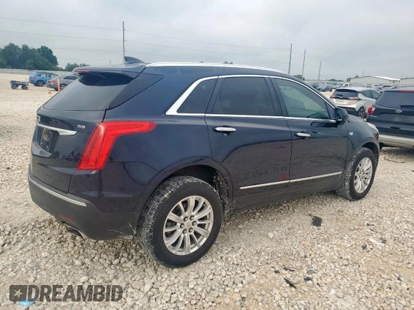 2017 Cadillac XT5 FWD with VIN 1GYKNARS8HZ162612, listed as a Copart auction lot 58727265 with 100,494 mi miles and Clean title. Bid and sale history available at DreamBid. Image 3.