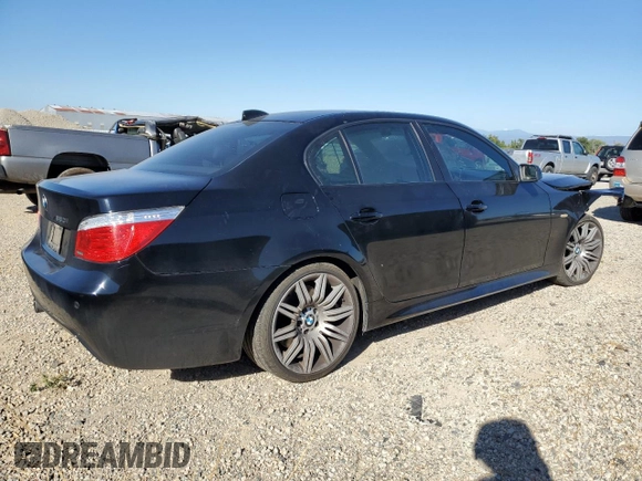 2010 BMW 5 Series 550i with VIN WBANW5C53ACT56674, listed as a Copart auction lot 70927084 with 129,722 mi miles and Salvage Title. Bid and sale history available at DreamBid. Image 3.