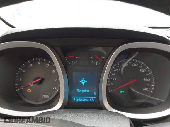 2012 Chevrolet Equinox LT w/1LT with VIN 2GNFLEE52C6370212, listed as a IAAI auction lot 41803057 with 59,600 mi miles. Bid and sale history available at carsss.com. Image 7.