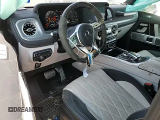 2023 Mercedes-Benz G 63 AMG with VIN W1NYC7HJ9PX481487, listed as a Copart auction lot 55913114 with 5,495 mi miles and Salvage Title. Bid and sale history available at DreamBid. Image 8.