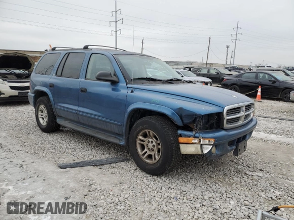 2002 Dodge Durango z VIN 1B4HR48N32F114314, wystawiony jako Copart lot #41796875 z przebiegiem 198 755 mil mil oraz Szkoda całkowita • Salvage title. Historia ofert i sprzedaży dostępna na DreamBid. Obrazek 4.