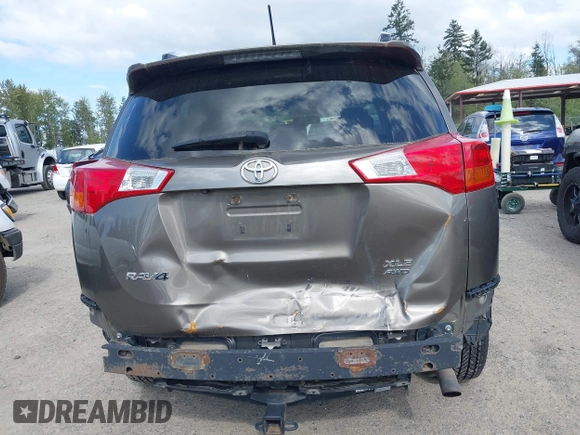 2013 Toyota RAV4 XLE with VIN JTMRFREV9DD024522, listed as a IAAI auction lot 42169755 with 164,493 mi miles and . Bid and sale history available at carsss.com. Image 16.