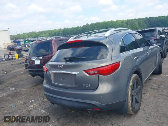 2012 Infiniti FX with VIN JN8AS1MW1CM154172, listed as a IAAI auction lot 42223630 with 172,779 mi miles and . Bid and sale history available at DreamBid. Image 4.