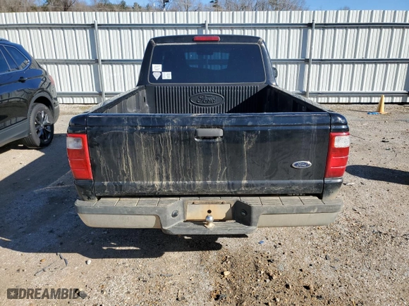 2005 Ford Ranger XL with VIN 1FTYR10D55PA23693, listed as a Copart auction lot 48009745 with 197,266 mi miles and Salvage Title. Bid and sale history available at carsss.com. Image 6.