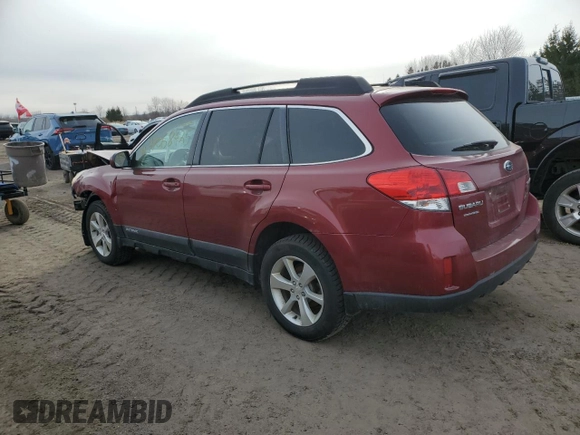 2014 Subaru Outback with VIN 4S4BRGNC0E3219827, listed as a Copart auction lot 47068425 with 356,986 mi miles and Salvage title. Bid and sale history available at DreamBid. Image 2.