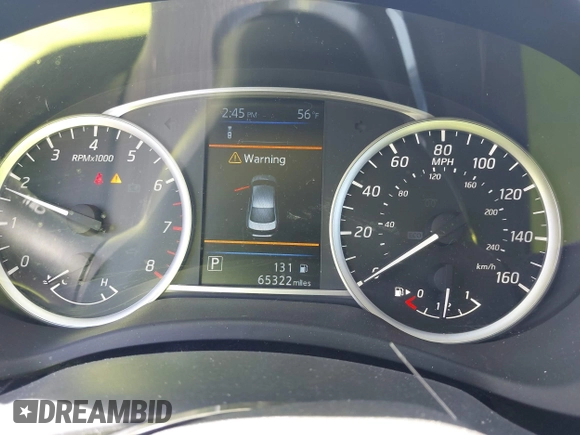 2019 Nissan Sentra SV with VIN 3N1AB7APXKY444758, listed as a IAAI auction lot 42080436 with 65,322 mi miles and . Bid and sale history available at DreamBid. Image 7.