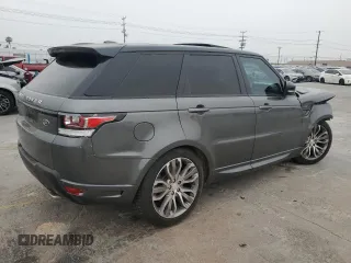 2014 Land Rover Range Rover Sport Autobiography with VIN SALWV2TF1EA377812, listed as a Copart auction lot 59728525 with 44,889 mi miles and Salvage title. Bid and sale history available at DreamBid. Image 3.