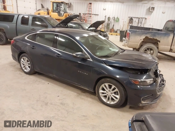 2017 Chevrolet Malibu LT with VIN 1G1ZE5ST2HF171234, listed as a IAAI auction lot 42038391 with 98,759 mi miles and . Bid and sale history available at DreamBid. Image 1.