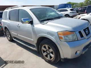 2010 Nissan Armada SE z VIN 5N1BA0ND7AN603772, wystawiony jako IAAI lot #41886366 z przebiegiem 197 833 mil mil oraz . Historia ofert i sprzedaży dostępna na DreamBid. Obrazek 1.