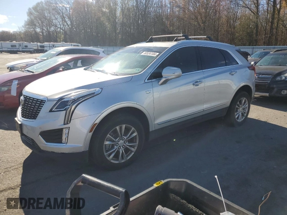 2020 Cadillac XT5 Premium Luxury FWD with VIN 1GYKNCRS4LZ228450, listed as a Copart auction lot 80534104 with Not provided miles and Salvage title. Bid and sale history available at DreamBid. Image 1.