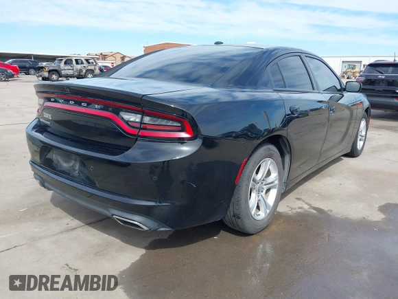 2019 Dodge Charger SXT with VIN 2C3CDXBGXKH691965, listed as a IAAI auction lot 41647463 with 158,529 mi miles and . Bid and sale history available at DreamBid. Image 4.