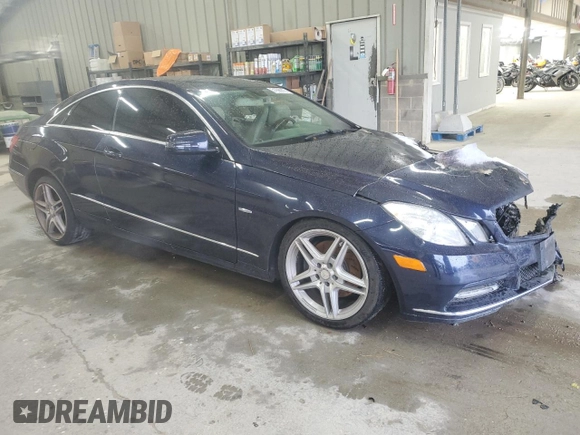 2012 Mercedes-Benz E 350 with VIN WDDKJ5KB7CF134173, listed as a Copart auction lot 51996875 with 135,736 mi miles and Salvage Title. Bid and sale history available at DreamBid. Image 4.
