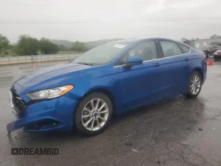 2017 Ford Fusion SE with VIN 3FA6P0H72HR341506, listed as a Copart auction lot 53619855 with 66,866 mi miles and Salvage Title. Bid and sale history available at carsss.com. Image 1.