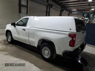 2023 Chevrolet Silverado 1500 Work Truck with VIN 3GCNAAEK9PG351076, listed as a Copart auction lot 48350455 with 126,908 mi miles and Clean Title. Bid and sale history available at carsss.com. Image 2.