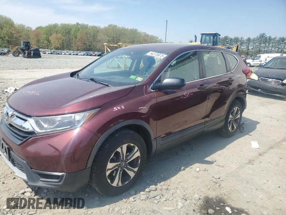 2018 Honda CR-V LX with VIN 2HKRW6H33JH202858, listed as a Copart auction lot 54378975 with 87,964 mi miles and Salvage Title. Bid and sale history available at carsss.com. Image 1.