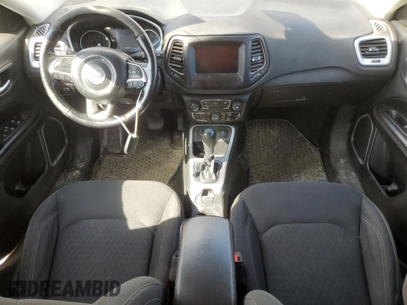 2018 Jeep Compass Sport with VIN 3C4NJCAB9JT411244, listed as a Copart auction lot 53242645 with 29,870 mi miles and Clean Title. Bid and sale history available at carsss.com. Image 8.