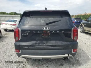 2022 Hyundai Palisade SEL z VIN KM8R44HE2NU418557, wystawiony jako Copart lot #54136245 z przebiegiem 93 800 mil mil oraz Czysty tytuł • Clean title. Historia ofert i sprzedaży dostępna na DreamBid. Obrazek 6.