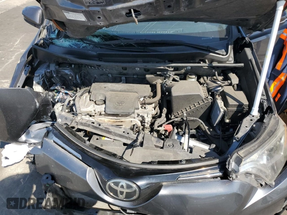 2018 Toyota RAV4 XLE with VIN JTMRFREVXJD251679, listed as a Copart auction lot 49454115 with 48,385 mi miles and Salvage Title. Bid and sale history available at DreamBid. Image 12.