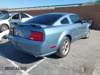 2006 Ford Mustang GT Deluxe with VIN 1ZVHT82H865256343, listed as a IAAI auction lot 42550238 with 153,700 mi miles and . Bid and sale history available at DreamBid. Image 4.