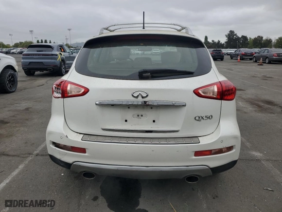 2017 Infiniti QX50 with VIN JN1BJ0RR3HM404201, listed as a Copart auction lot 53932335 with 40,775 mi miles and Clean Title. Bid and sale history available at carsss.com. Image 6.