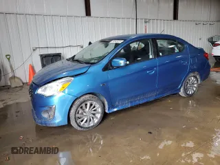 2018 Mitsubishi Mirage SE with VIN ML32F4FJ1JHF00661, listed as a Copart auction lot 59943525 with 48,026 mi miles and Salvage title. Bid and sale history available at DreamBid. Image 1.