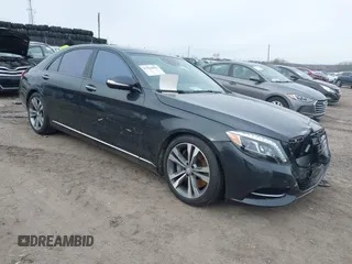 2016 Mercedes-Benz S 550 with VIN WDDUG8FB2GA262066, listed as a IAAI auction lot 41566051 with Not Provided miles and . Bid and sale history available at carsss.com. Image 1.
