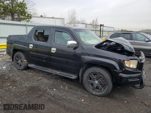 2006 Honda Ridgeline RTL with VIN 2HJYK16556H516831, listed as a Copart auction lot 52896565 with 211,504 mi miles and Salvage Title. Bid and sale history available at carsss.com. Image 4.