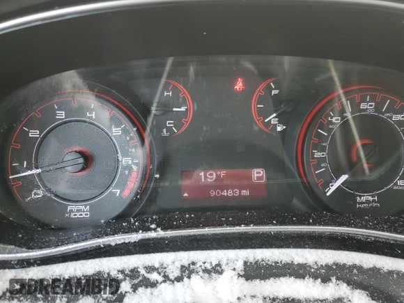 2013 Dodge Dart Rallye with VIN 1C3CDFBA5DD151865, listed as a Copart auction lot 41400545 with 90,483 mi miles and Salvage Title. Bid and sale history available at carsss.com. Image 9.