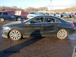 2017 Mercedes-Benz CLA with VIN WDDSJ4EB9HN455067, listed as a IAAI auction lot 41188890 with 1 mi miles. Bid and sale history available at carsss.com. Image 14.