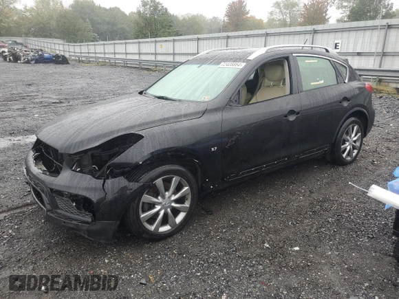 2016 Infiniti QX50 with VIN JN1BJ0RR6GM265602, listed as a Copart auction lot 72408864 with 56,380 mi miles and Salvage Title. Bid and sale history available at carsss.com. Image 1.