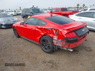 2021 Ford Mustang EcoBoost with VIN 1FA6P8TH0M5115847, listed as a IAAI auction lot 42221654 with 37,048 mi miles and . Bid and sale history available at DreamBid. Image 3.