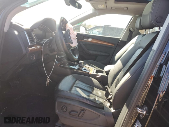 2022 Audi Q5 S line Premium Plus with VIN WA1EABFY2N2067880, listed as a Copart auction lot 53559415 with Not provided miles and Salvage title. Bid and sale history available at DreamBid. Image 7.